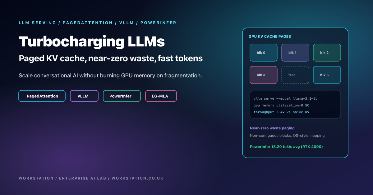 Turbocharging LLMs with PagedAttention, vLLM, PowerInfer and EG-MLA